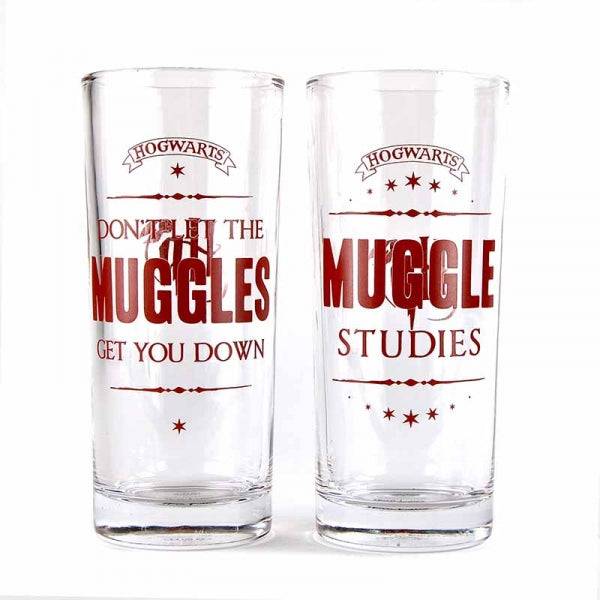 Harry Potter Muggles Glasses (Set of 2) - Bundled Gifts