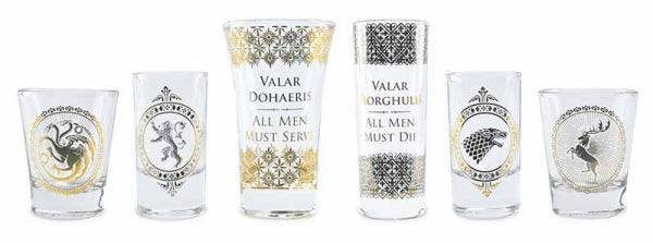 Game of Thrones Premium Shot Glasses - Bundled Gifts