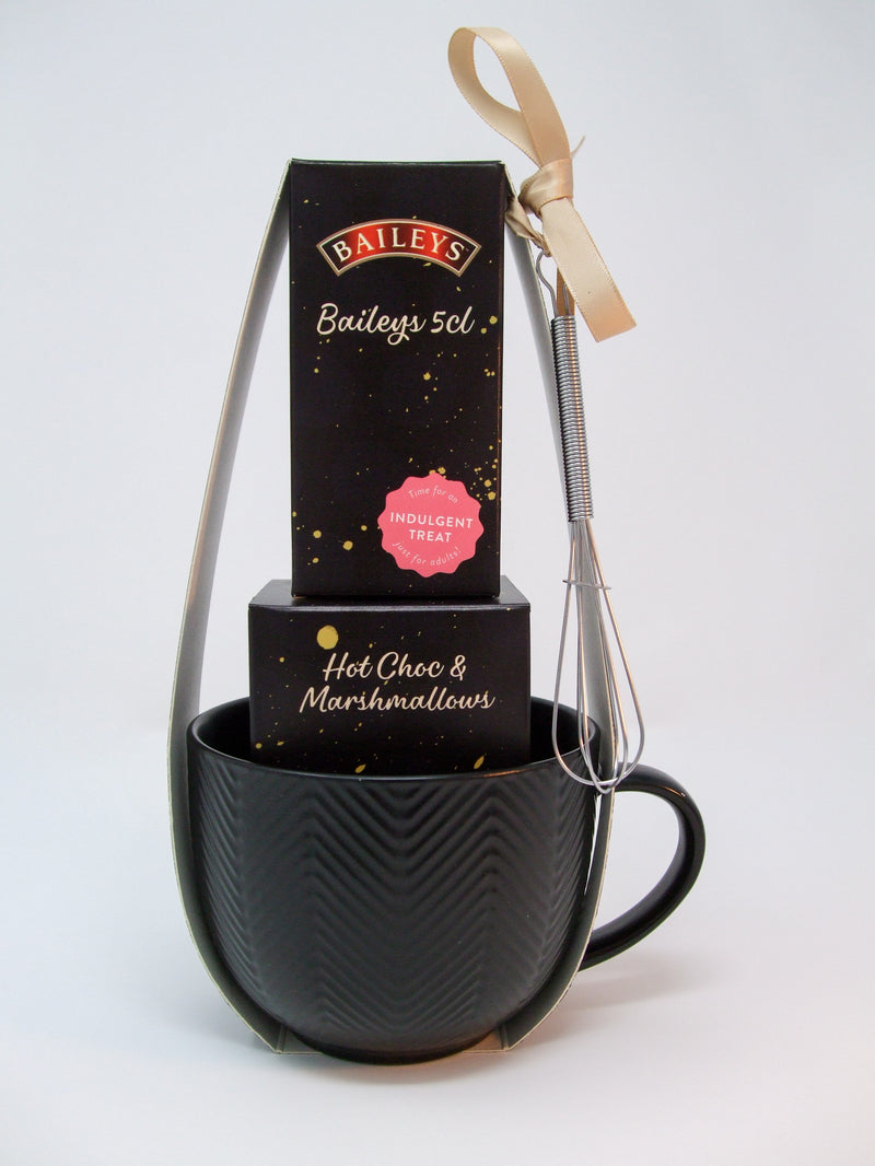 Baileys Large Hot Chocolate Mug Gift Set with Whisk