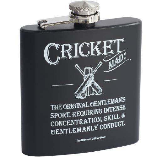 Arora Cricket Hip Flask - Bundled Gifts
