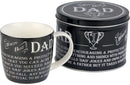 Arora Ultimate Gift for Dad - Mug in a Tin - Bundled Gifts