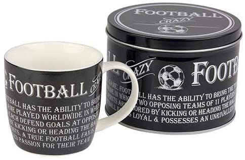 Arora Ultimate Gift for Football Lovers - Mug in a Tin - Bundled Gifts