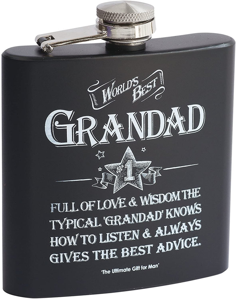 Arora Grandad Hip Flask - Bundled Gifts