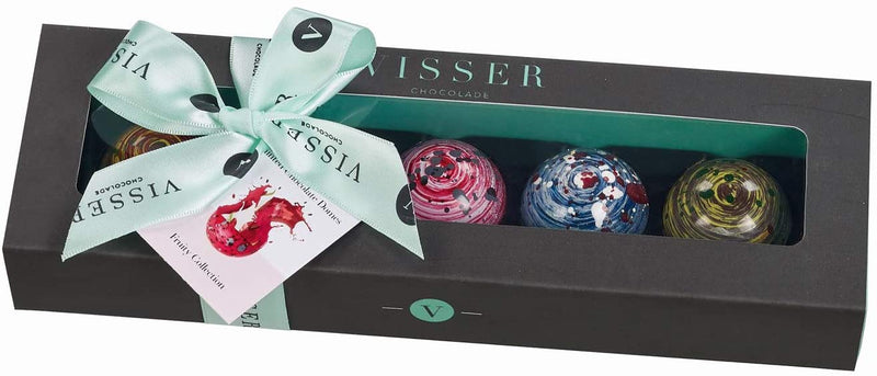 5 Fruity Picasso Chocolates in Deluxe Gift Box - Bundled Gifts