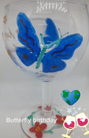 Hand painted glasses